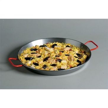 La Valenciana Plat à paëlla Acier Poli 60 cm
