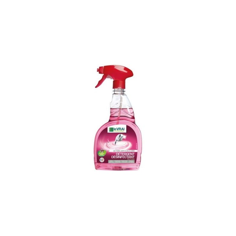 LE VRAI Détergent désinfectant sanitaires 5 en 1 - Spray 750 ml