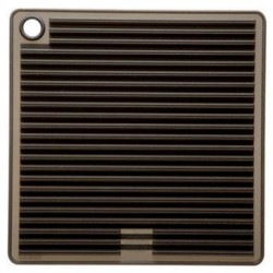 Manique carrée en silicone Noir Fumé