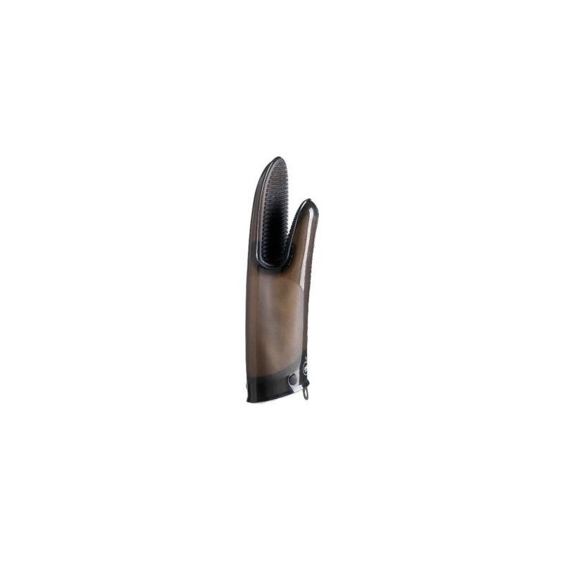 Mastrad Gant de cuisine silicone & coton Noir Fumé