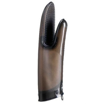 Mastrad Gant de cuisine silicone & coton Noir Fumé