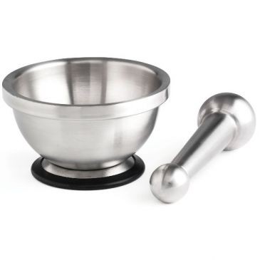 Mastrad Mortier et pilon inox