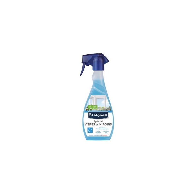 STARWAX Nettoyant Vitres avec alcool Pulvérisateur 500ml