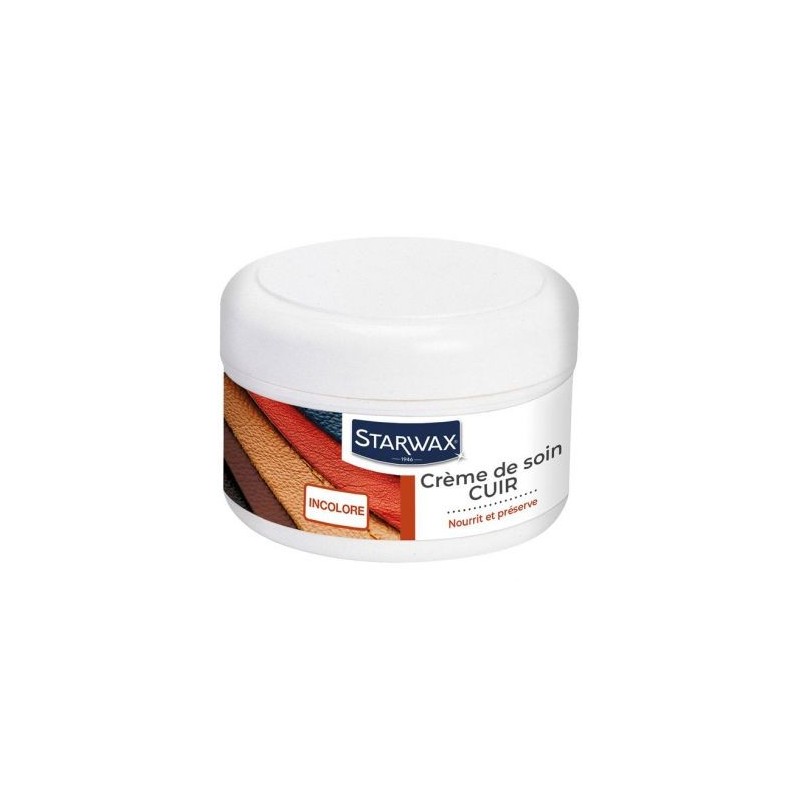 STARWAX Creme de soin cuir 150ml incolore