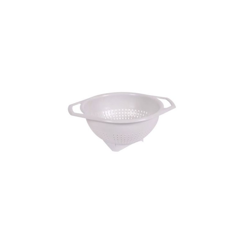 Eda Passoire plastique 2.5L à pied blanc cérusé
