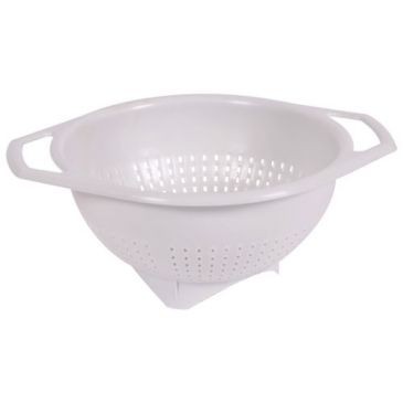 Eda Passoire plastique 2.5L à pied blanc cérusé