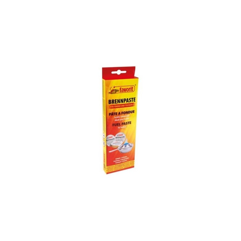 FAVORIT Pâte combustible bte de 3 recharges 80g 1811