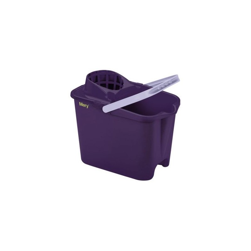 MERY Seau rectangulaire 14l + essoreur lilas