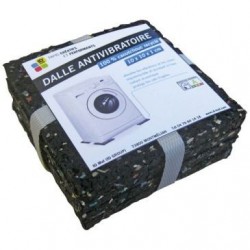 Dalle antivibratoire noire...