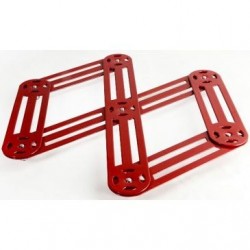 ROGER ORFEVRE Dessous de plat extensible Rouge - Vintages - Image 2