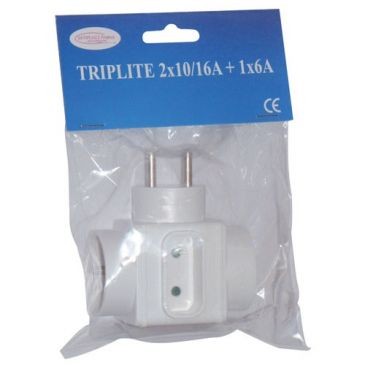 SATIPLUGS FRANCE Triplite 2x16a+1x6a sc