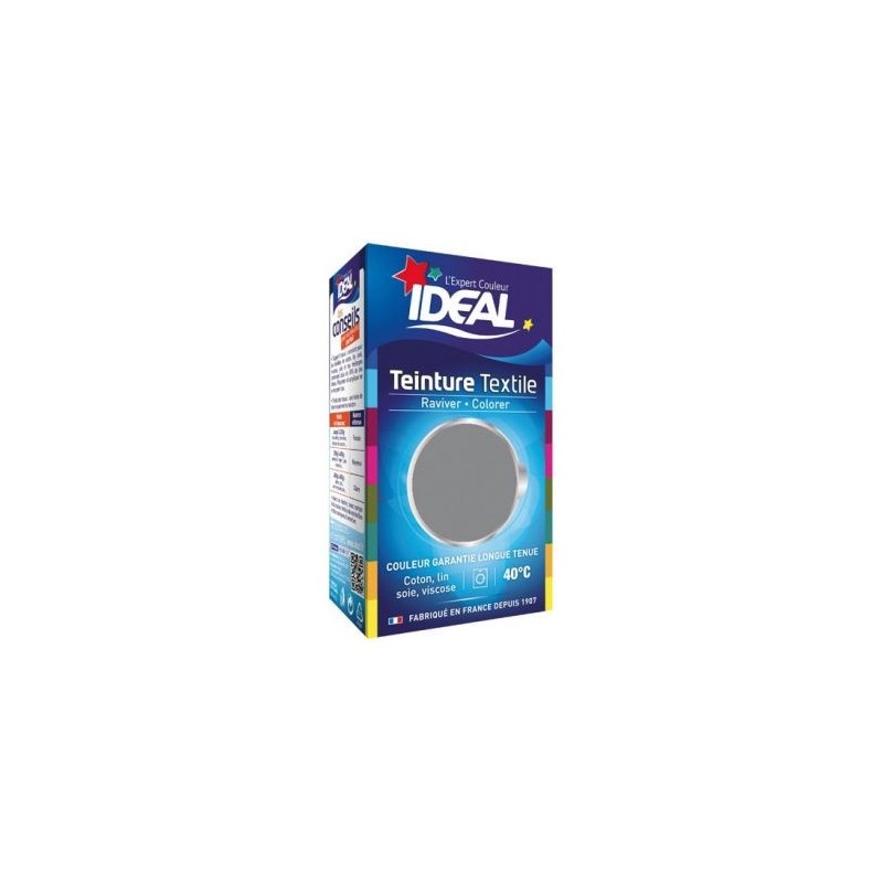 IDEAL Teinture liquide pour coton - 40 mL - gris 67