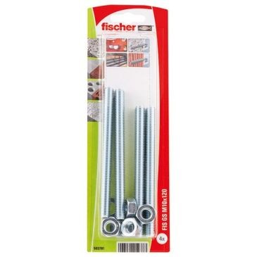 Fischer TIGES FILETEES FIS GS M10X120 /4K NV