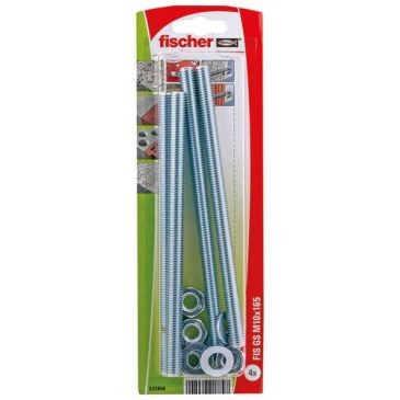 Fischer TIGES FILETEES FIS GS M10X165 /4K NV