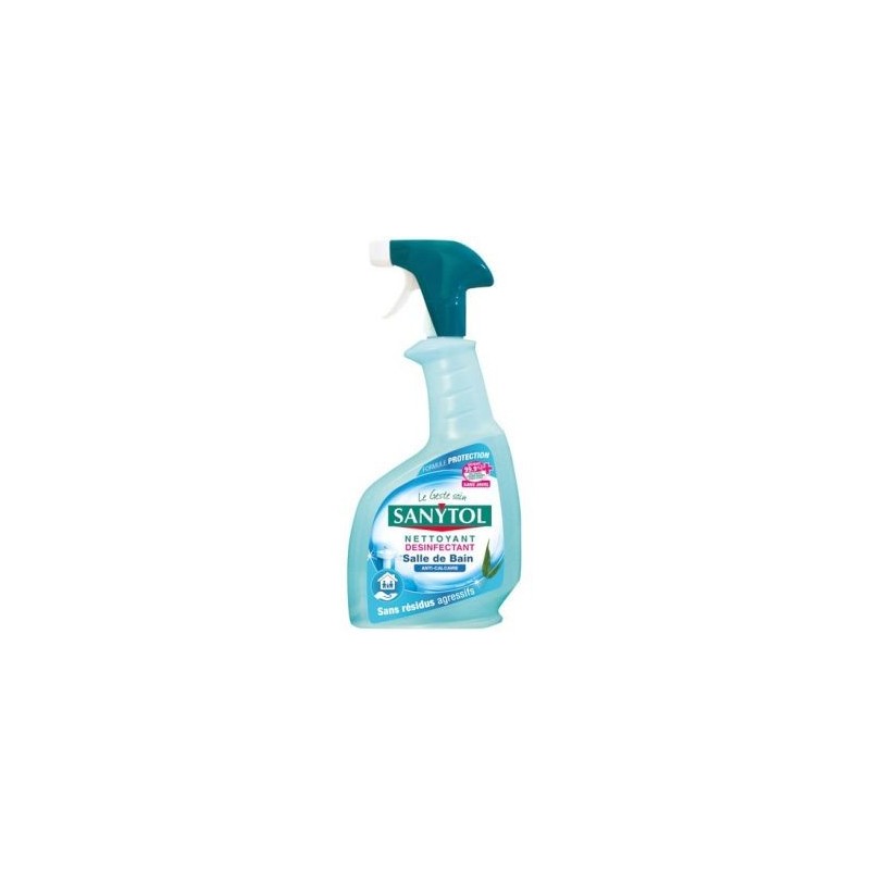 SANYTOL Sanytol nettoyant salle de bains protection 500ml