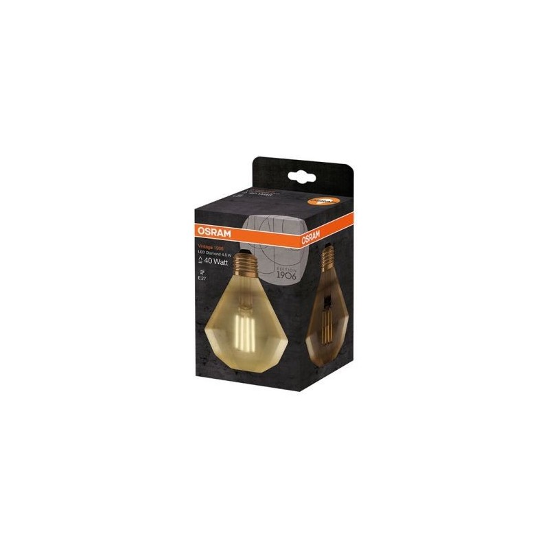 OSRAM Amp.led diamond édition 1906 claire filament or 4.5W 40 E27