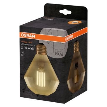 OSRAM Amp.led diamond édition 1906 claire filament or 4.5W 40 E27