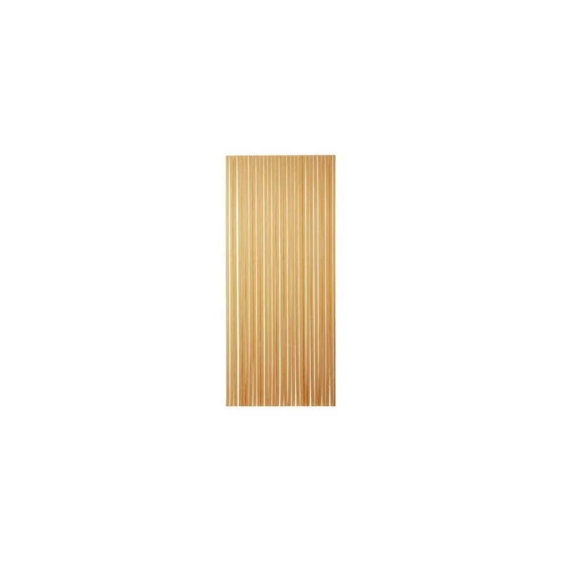 MOREL Rideau de porte Tahiti PVC 90x200 cm - brun, beige