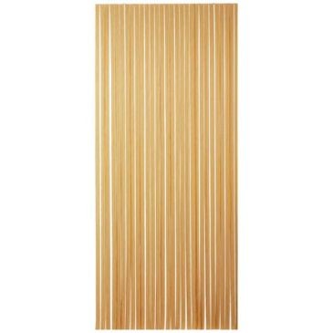 MOREL Rideau de porte Tahiti PVC 90x200 cm - brun, beige