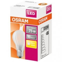 Ampoule Led dépolie de 8 W...