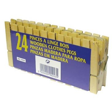 LAGUELLE Pince linge bois sachet 24