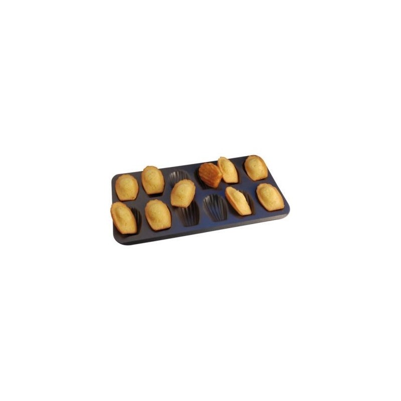 Gobel Plaque 12 madeleines - Acier antiadhérent