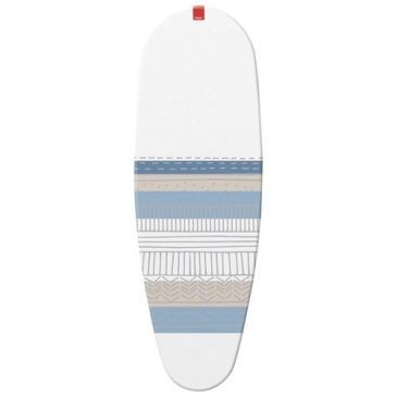 Rayen Housse table à repasser Premium clip - 130 x 47 cm - blanc, gris et bleu