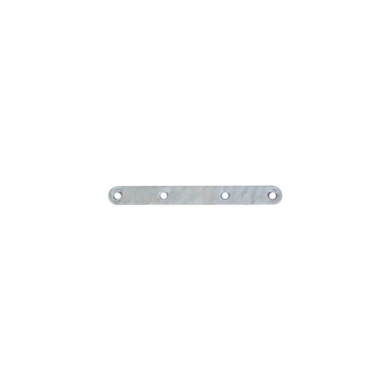 Afbat Patte d assemblage 18x3 l.180mm zingué blanc