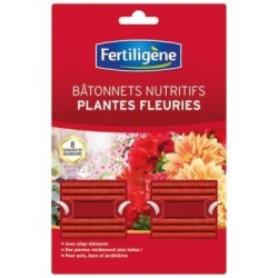 Bâtonnets plantes fleuries x40