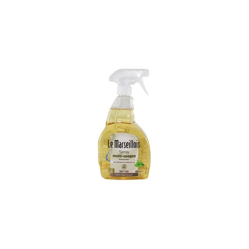 LE MARSEILLOIS Nettoyant spray multi usage 99% d origine naturelle 750ml