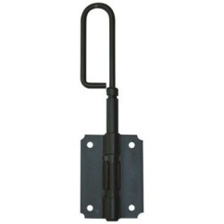 Verrou baionnette 12 l.200mm noir
