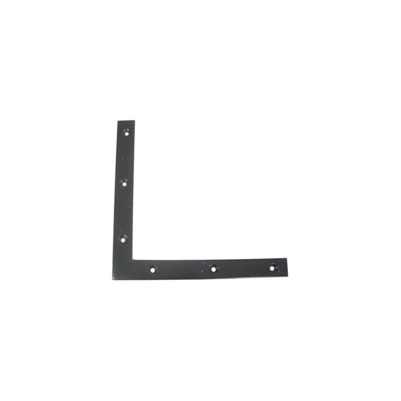 Afbat Equerre découpée fraisée 25x4 l.220mm noir