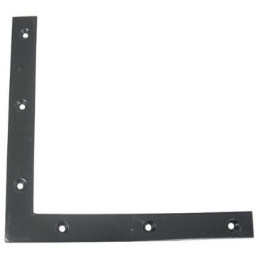 Afbat Equerre découpée fraisée 25x4 l.220mm noir