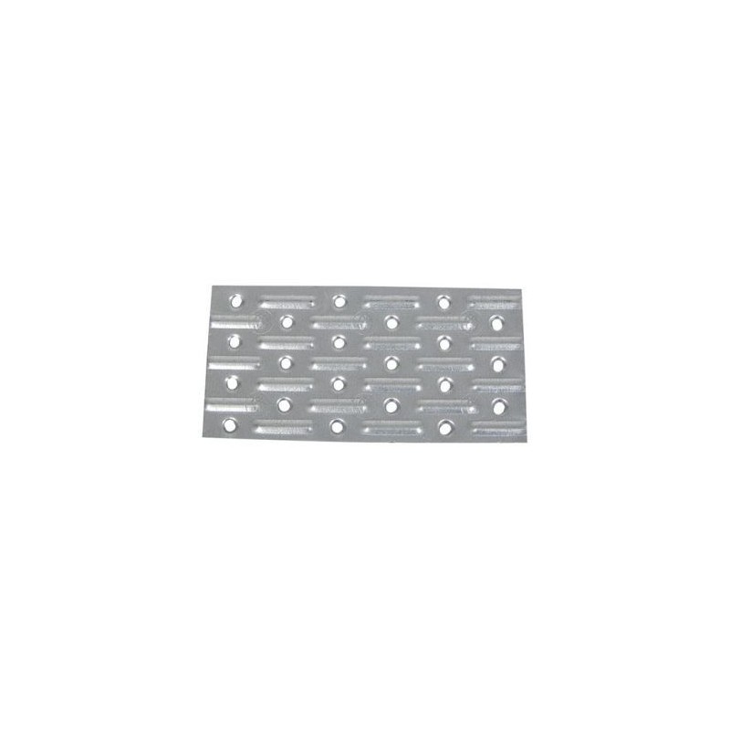 Afbat Plaque perforée 140x60x2mm galva