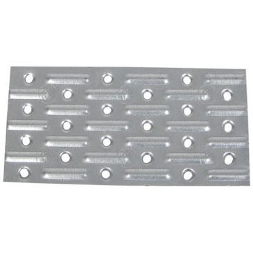 Afbat Plaque perforée 140x60x2mm galva