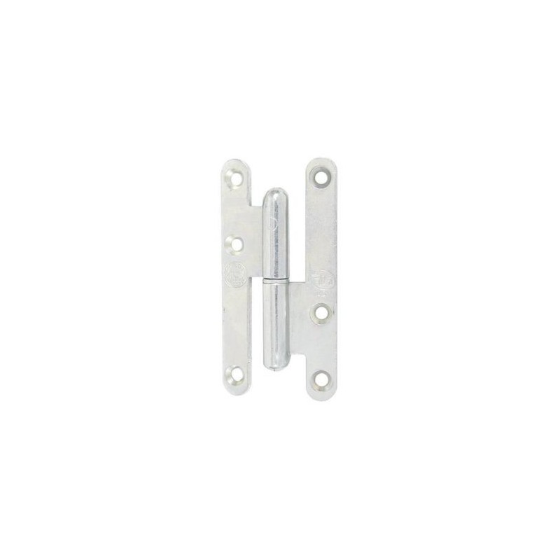Afbat Paumelle Paris bt rond 80x40 droite zingué blanc nf