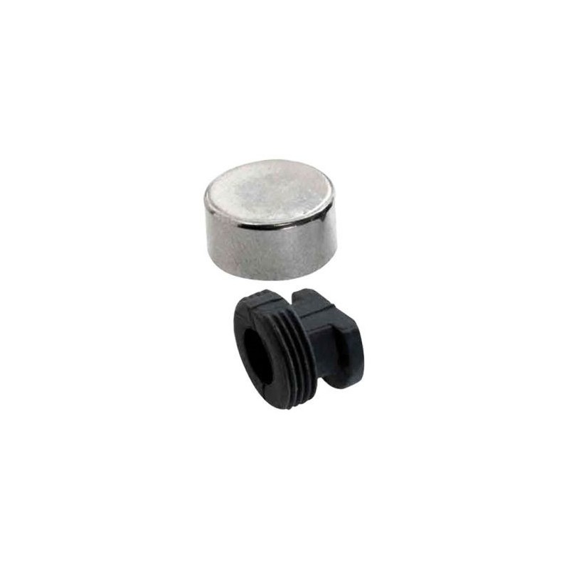 Vynex Patte à glace lait chrome 20mm sc