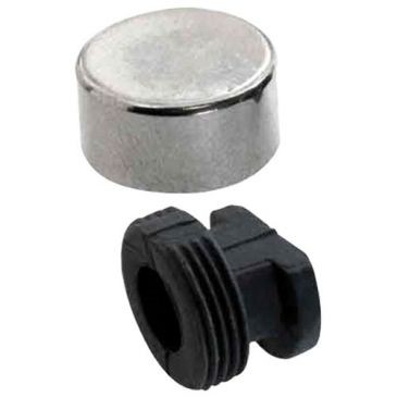 Vynex Patte à glace lait chrome 20mm sc