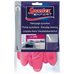 Gants nettoyage latex taille 7 travaux entretien