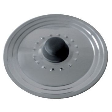 BAUMALU Couvercle inox avec trou vapeur - Diamètre 28/32 cm