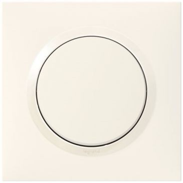 Legrand Poussoir 6A blanc complet dooxie