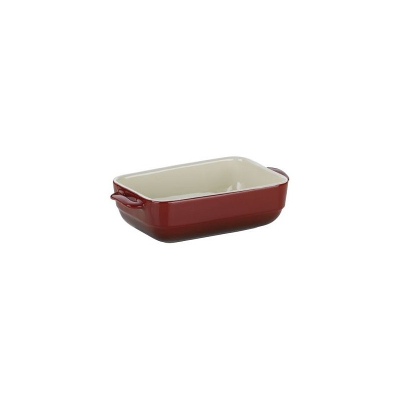KELA Plat à four 37 x 22 cm Rouge - Malin