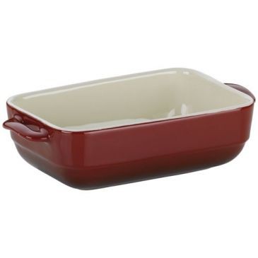 KELA Plat à four 37 x 22 cm Rouge - Malin