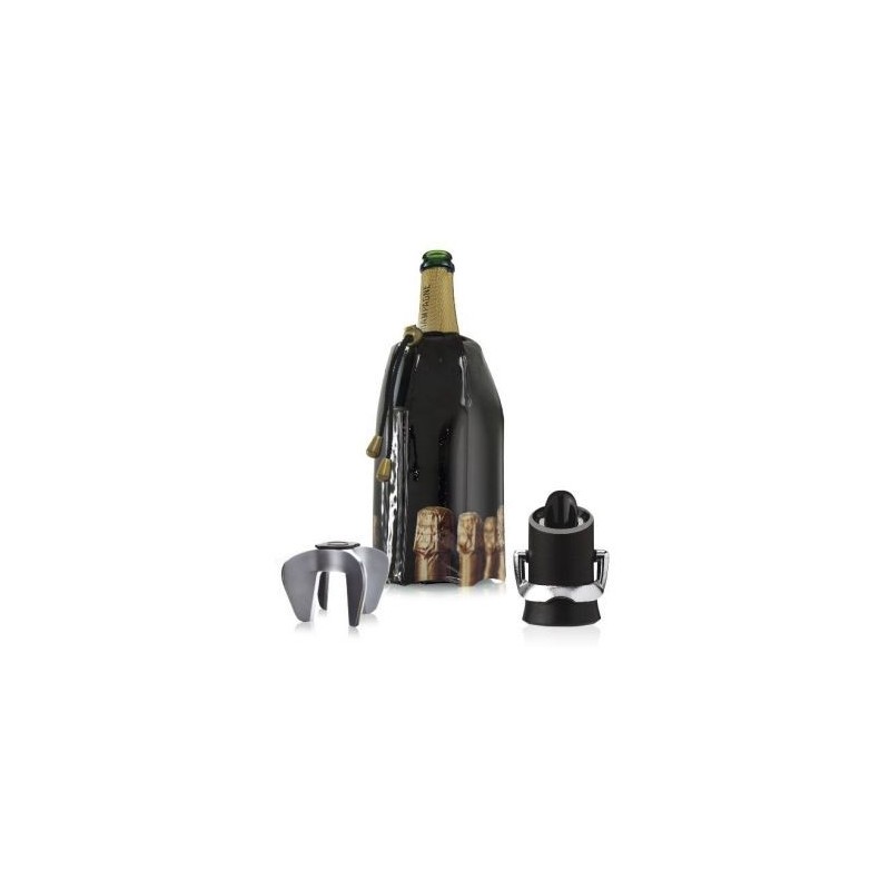 Vacuvin Coffret 3 pièces - Champagne