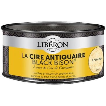 Liberon Cire Black bison 500cc chêne clair