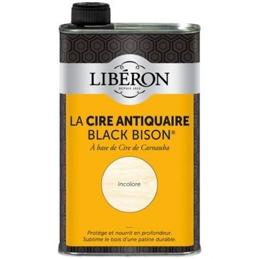 Liberon Cire Black bison 0.5L incolore