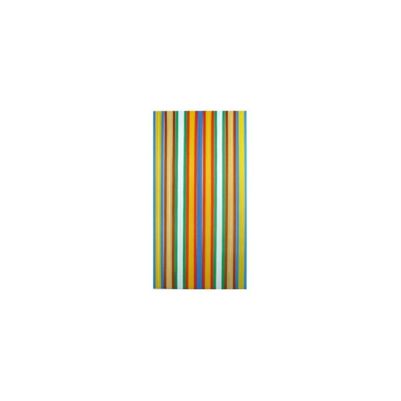 MOREL Rideau de porte Antilles en polyéthylène - 90x200 cm - multicolore