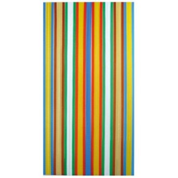 MOREL Rideau de porte Antilles en polyéthylène - 90x200 cm - multicolore