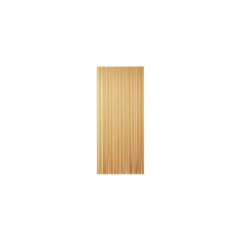 MOREL Rideau de porte Tahiti PVC 90x220 cm - brun, beige