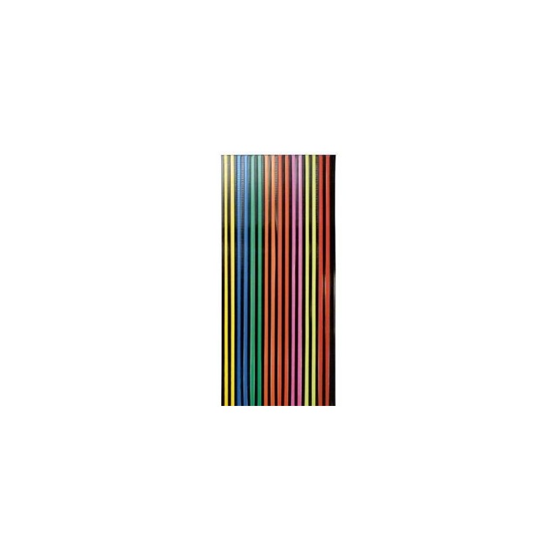 MOREL Rideau de porte lanières plastiques Antilles little - 90 x 220 cm